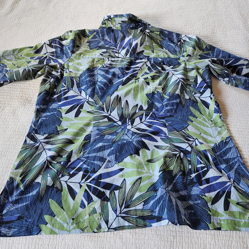 Caribbean Joe Womens Button Up Size XL - Picture 6 of 10